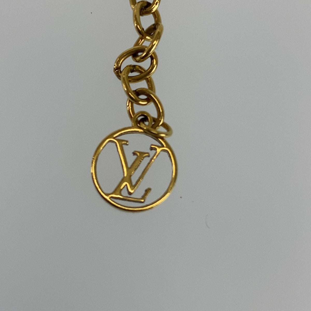 LOUIS VUITTON ルイヴィトン コリエ ハート フォーリンラブ ゴールド メタル ネックレス チェーンのみ レディース A35