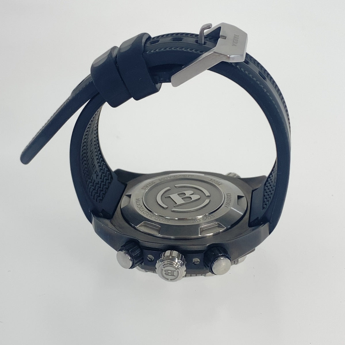 BRERA OROLOGI ブレラオロロジ プロダイバー クロノグラフ シルバー ブラック ブルー イエロー ステンレススチール / ラバー BRDV2C4740 腕時計 クオーツ メンズ AB20