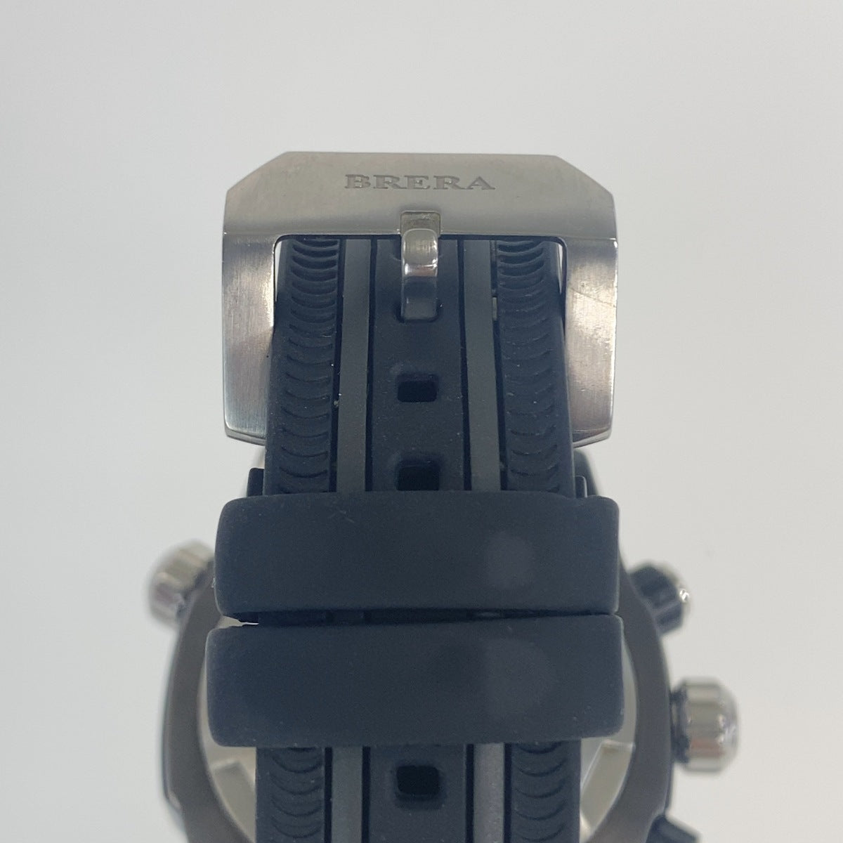 BRERA OROLOGI ブレラオロロジ プロダイバー クロノグラフ シルバー ブラック ブルー イエロー ステンレススチール / ラバー BRDV2C4740 腕時計 クオーツ メンズ AB20