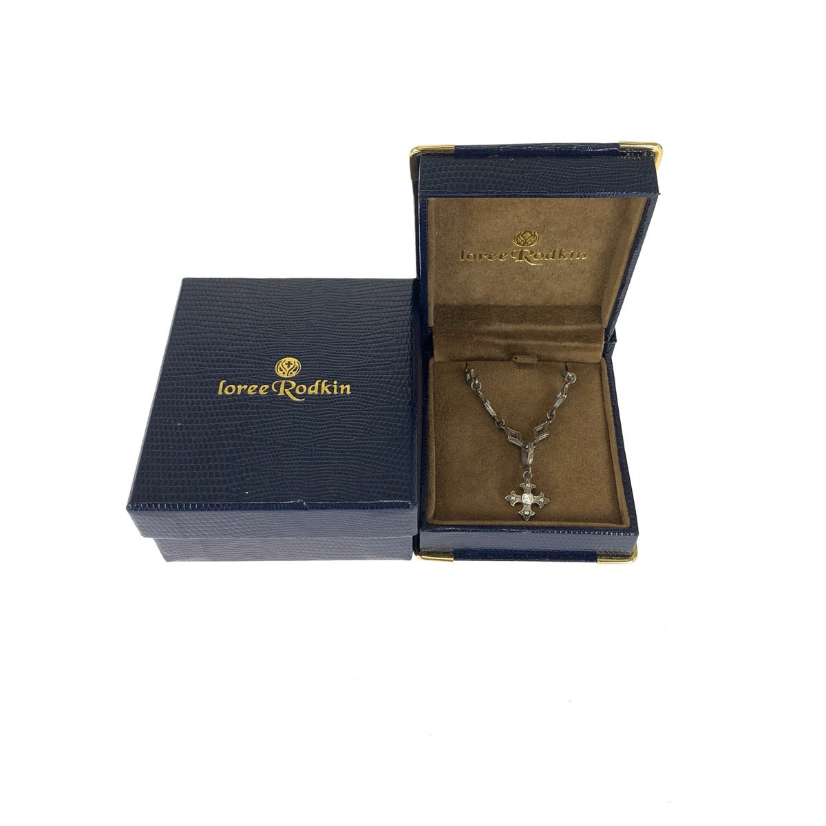 Loree Rodkin ローリーロドキン ファンシー クロス ペンダント シルバー シルバー925 ネックレス レディース AB18
