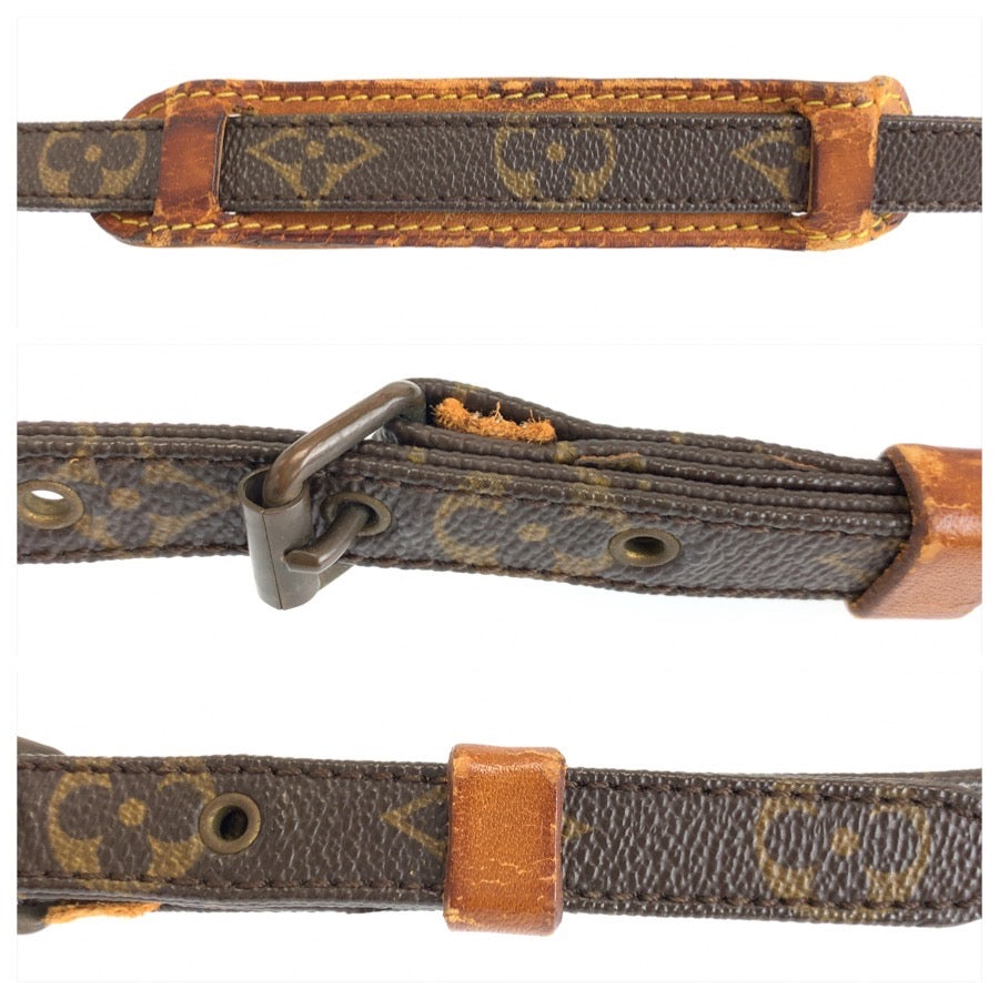 LOUIS VUITTON ルイヴィトン モノグラム アマゾン ブラウン ゴールド金具 PVC / レザー M45236 ショルダーバッグ ポシェット レディース BC34