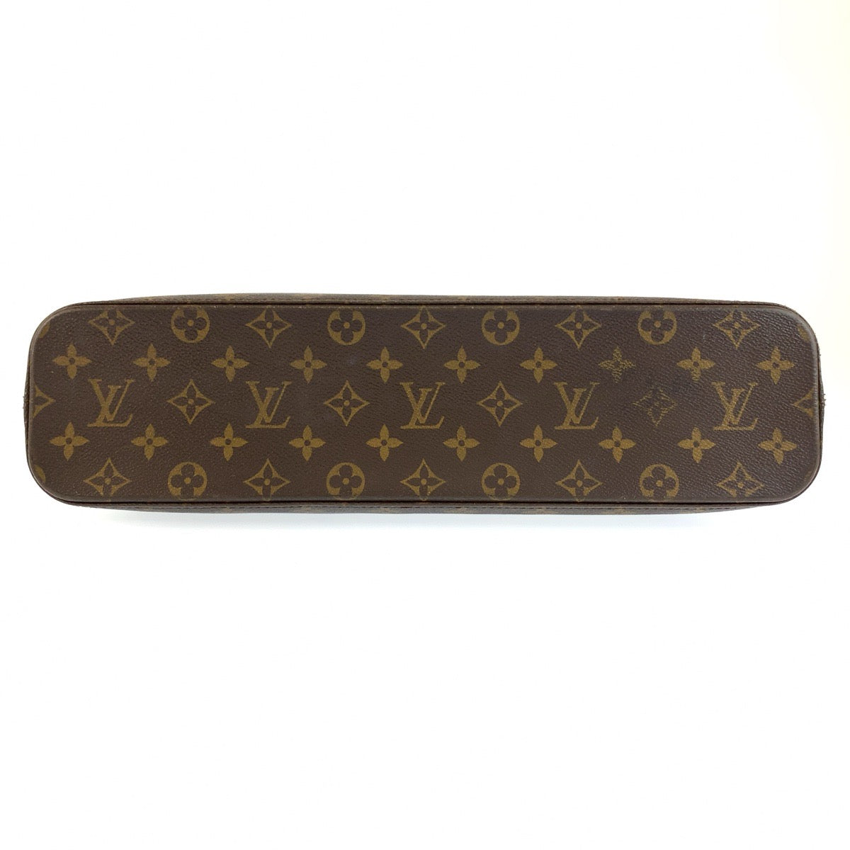 LOUIS VUITTON ルイヴィトン モノグラム ルコ ブラウン ゴールド金具 PVC / レザー M51155 トートバッグ ショルダーバッグ レディース BC47