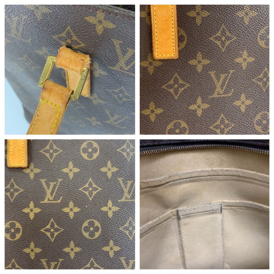 LOUIS VUITTON ルイヴィトン モノグラム ルコ ブラウン ゴールド金具 PVC / レザー M51155 トートバッグ ショルダーバッグ レディース BC47