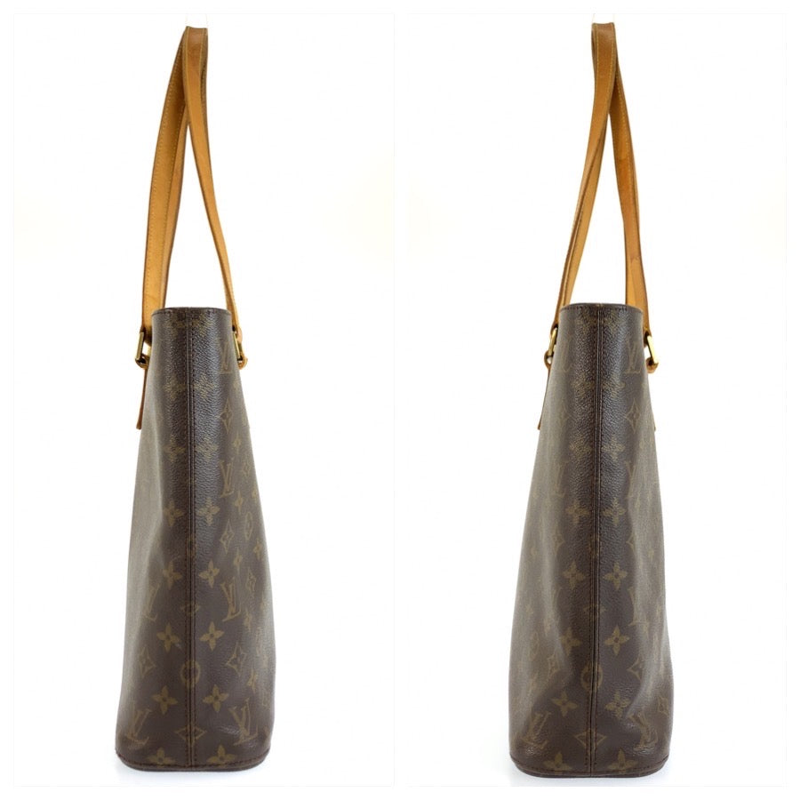 LOUIS VUITTON ルイヴィトン モノグラム ルコ ブラウン ゴールド金具 PVC / レザー M51155 トートバッグ ショルダーバッグ レディース BC47