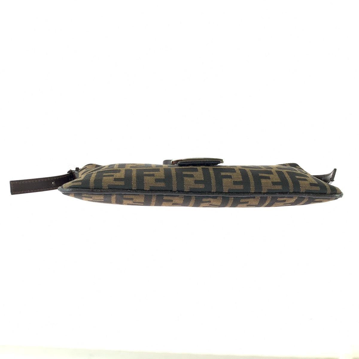 FENDI フェンディ ヴィンテージ ズッカ ブラウン シルバー金具 キャンバス / レザー 26685 ショルダーバッグ レディース ABP92