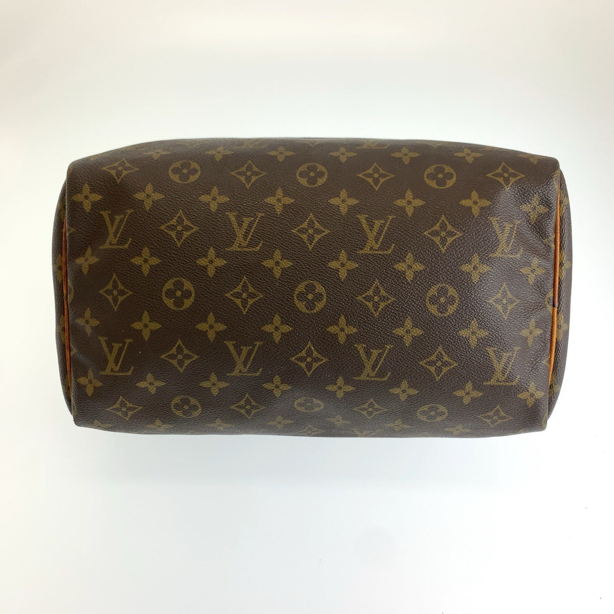 LOUIS VUITTON ルイヴィトン モノグラム スピーディ30 ブラウン ゴールド金具 PVC M41526 ハンドバッグ ミニボストンバッグ レディース BC56