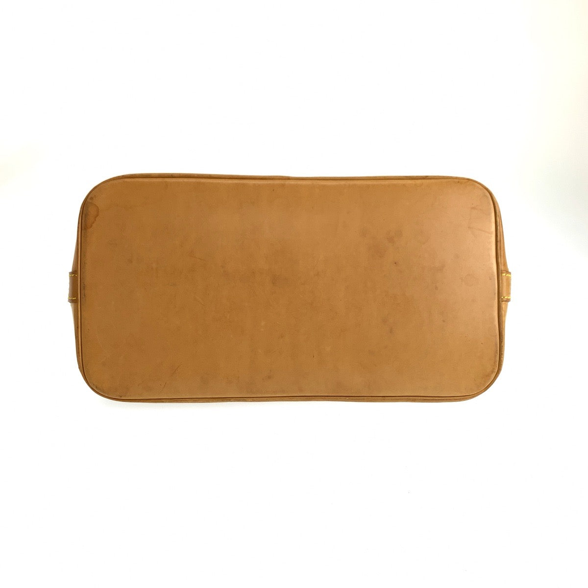 LOUIS VUITTON ルイヴィトン モノグラム アルマ ブラウン ゴールド金具 PVC / レザー M51130 ハンドバッグ レディース B57