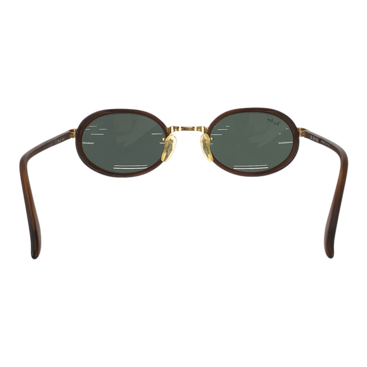 Ray-Ban レイバン ヴィンテージ ボシュロム Sidestreet Crosswalk ブラウン ゴールド金具 プラスチック / メッキ RB3037 W2814 サングラス 男女兼用 オーバル メンズ AB13