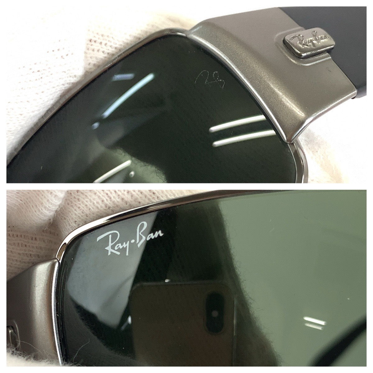 Ray-Ban レイバン サイズ60□17 ブラック ガンメタ金具 合金 / プラスチック RB3237 004 サングラス 男女兼用 スクエア メンズ AB13