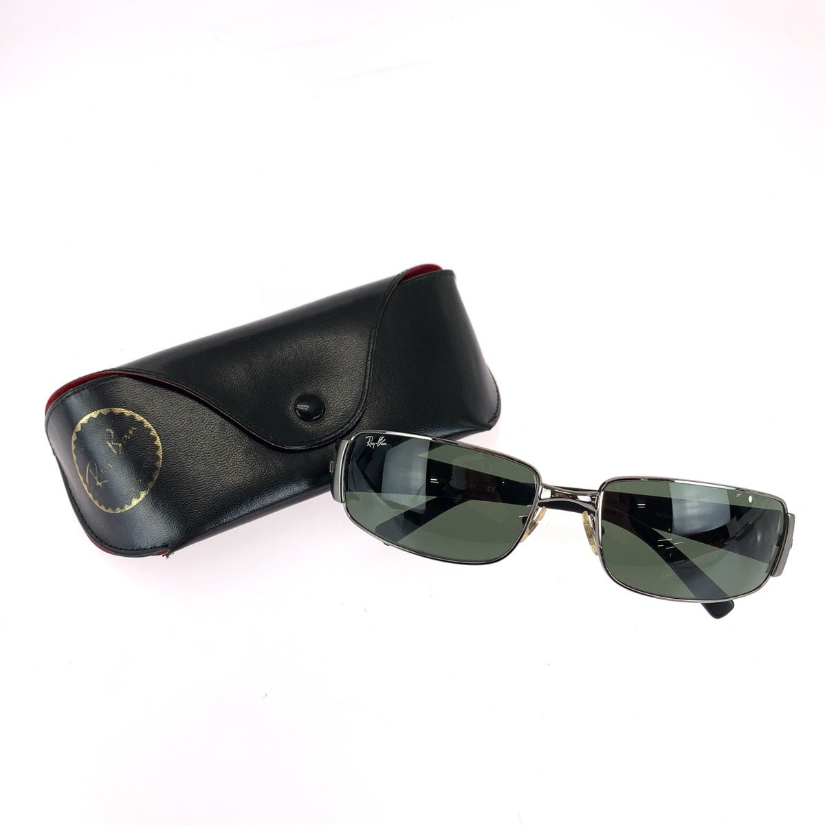 Ray-Ban レイバン サイズ60□17 ブラック ガンメタ金具 合金 / プラスチック RB3237 004 サングラス 男女兼用 スクエア メンズ AB13