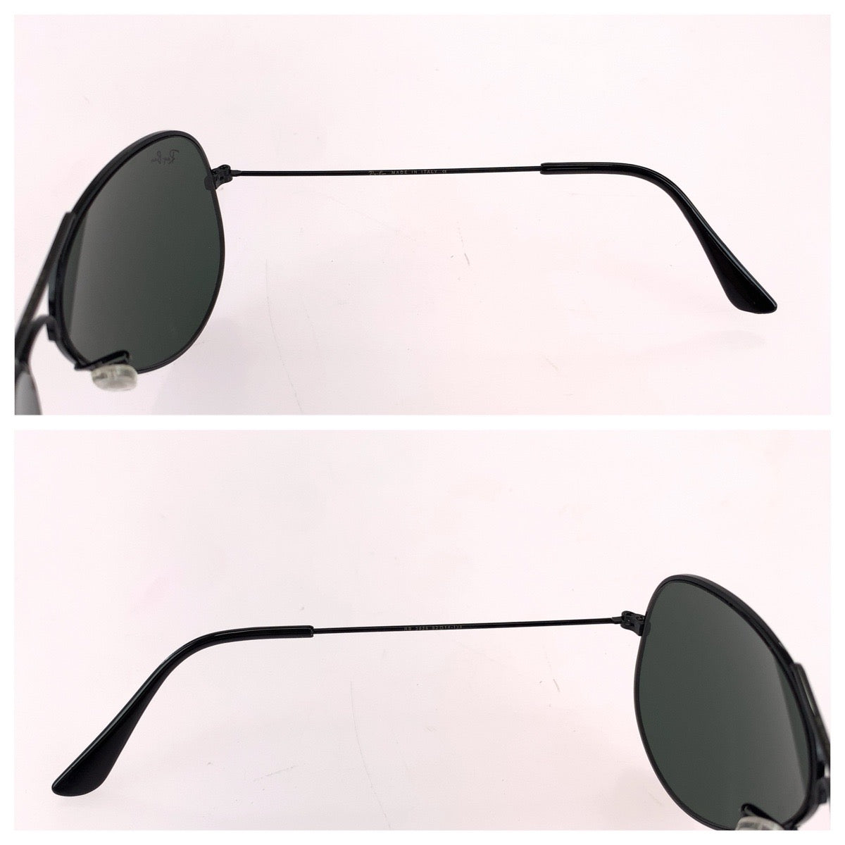Ray-Ban レイバン アビエーター Aviator Large Metal II サイズ62□14 ブラック グリーン メタル RB3026 サングラス 男女兼用 ティアドロップ メンズ AB13