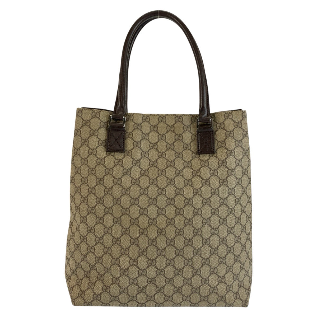 GUCCI グッチ ブラウン GGスプリームキャンバス 131220 トートバッグ ショルダーバッグ レディース ABP25