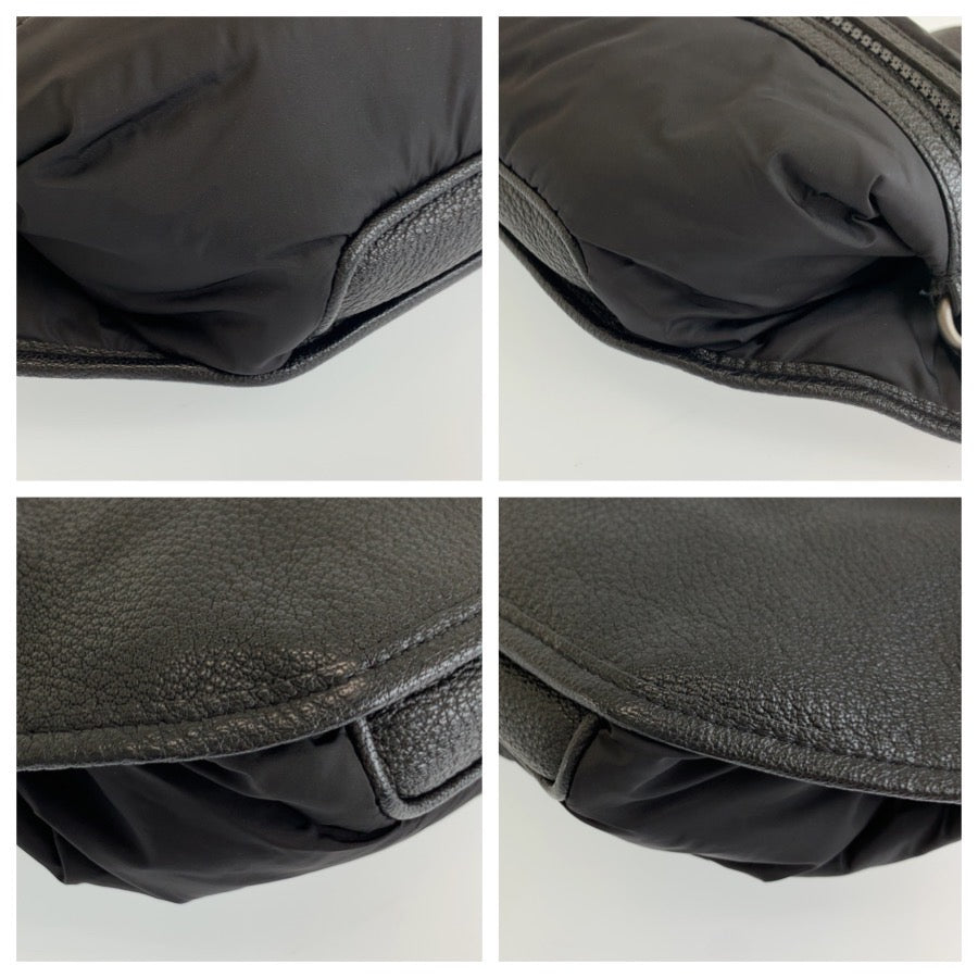BALENCIAGA バレンシアガ ネオリフト ブラック 黒 ナイロン / レザー 341628 ボディバッグ ウエストポーチ バムバッグ メンズ ABP66