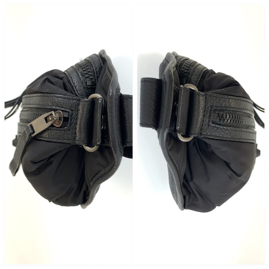 BALENCIAGA バレンシアガ ネオリフト ブラック 黒 ナイロン / レザー 341628 ボディバッグ ウエストポーチ バムバッグ メンズ ABP66
