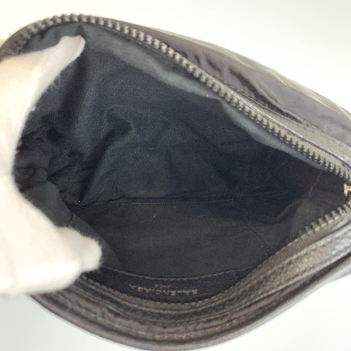 BALENCIAGA バレンシアガ ネオリフト ブラック 黒 ナイロン / レザー 341628 ボディバッグ ウエストポーチ バムバッグ メンズ ABP66