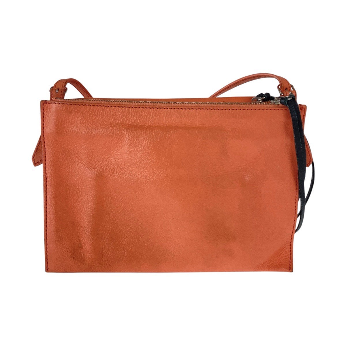 BALENCIAGA バレンシアガ Papier Mini Triple ピンク シルバー金具 レザー 299482 ショルダーバッグ ポシェット レディース AB73