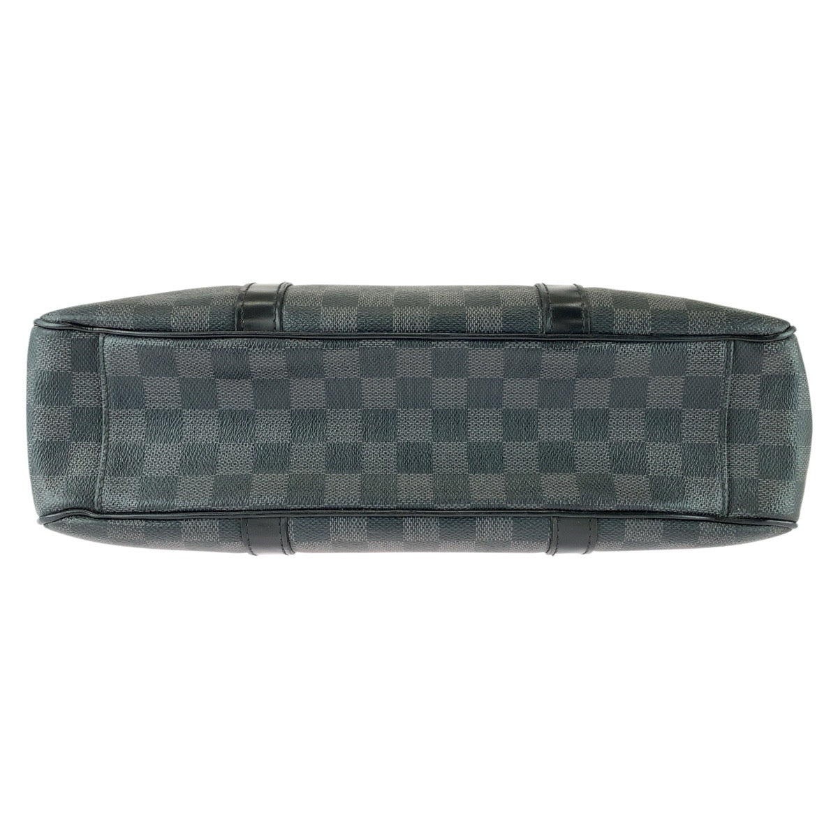 LOUIS VUITTON ルイヴィトン ダミエ グラフィット タダオ PM ブラック 黒 シルバー金具 PVC / レザー N41259 ビジネスバッグ トートバッグ メンズ B48