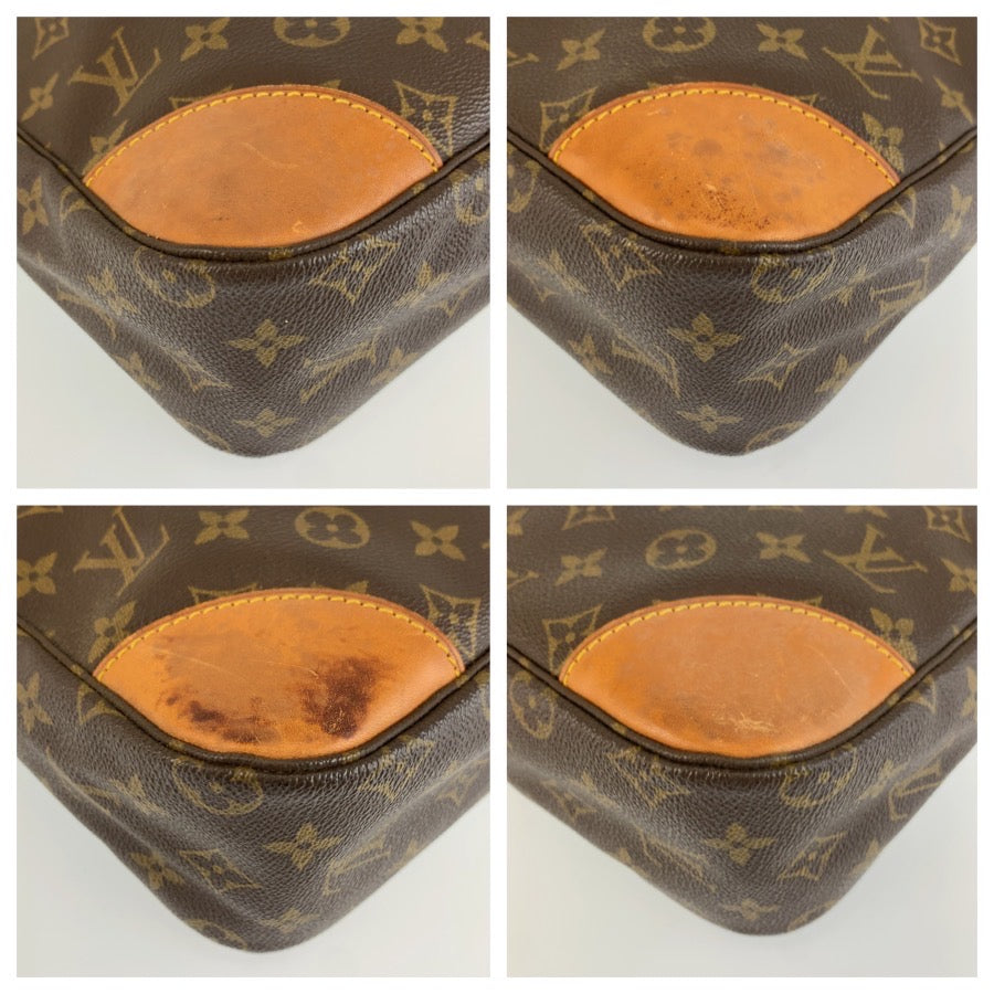 LOUIS VUITTON ルイヴィトン モノグラム ブローニュ ブラウン ゴールド金具 PVC / レザー M51265 ショルダーバッグ メッセンジャーバッグ レディース BC43