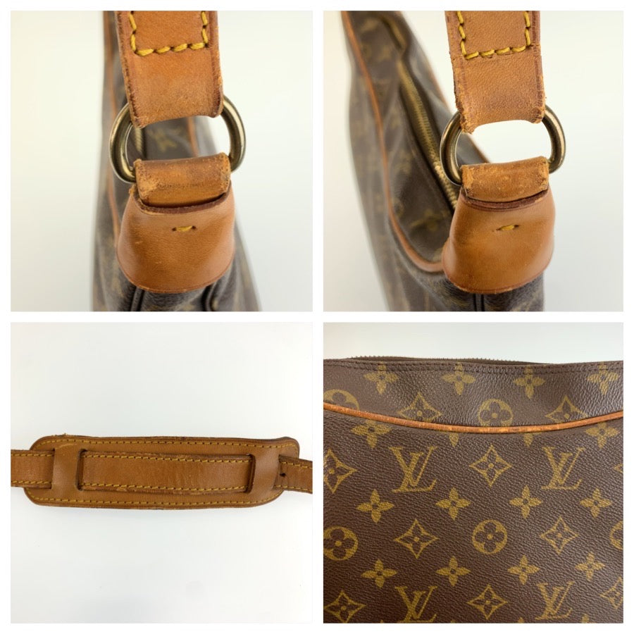 LOUIS VUITTON ルイヴィトン モノグラム ブローニュ ブラウン ゴールド金具 PVC / レザー M51265 ショルダーバッグ メッセンジャーバッグ レディース BC43