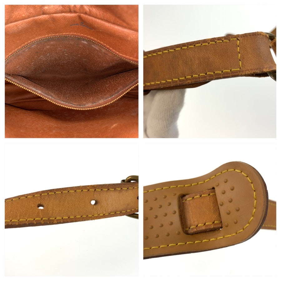 LOUIS VUITTON ルイヴィトン モノグラム ブローニュ ブラウン ゴールド金具 PVC / レザー M51265 ショルダーバッグ メッセンジャーバッグ レディース BC43