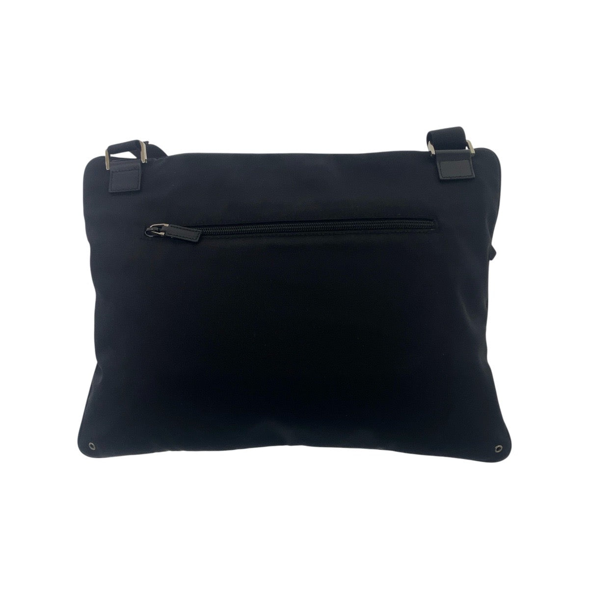 GUCCI グッチ ブラック 黒 シルバー金具 キャンバス 90477 ショルダーバッグ メッセンジャーバッグ メンズ B27