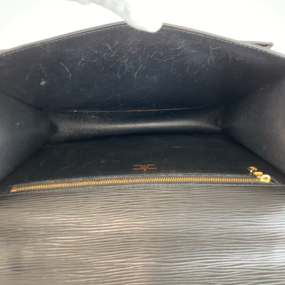 LOUIS VUITTON ルイヴィトン エピ モンソー ブラック 黒 ゴールド金具 レザー M52122 ハンドバッグ ショルダーバッグ 2way メンズ B57