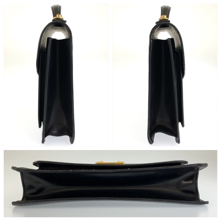 LOUIS VUITTON ルイヴィトン エピ モンソー ブラック 黒 ゴールド金具 レザー M52122 ハンドバッグ ショルダーバッグ 2way メンズ B57