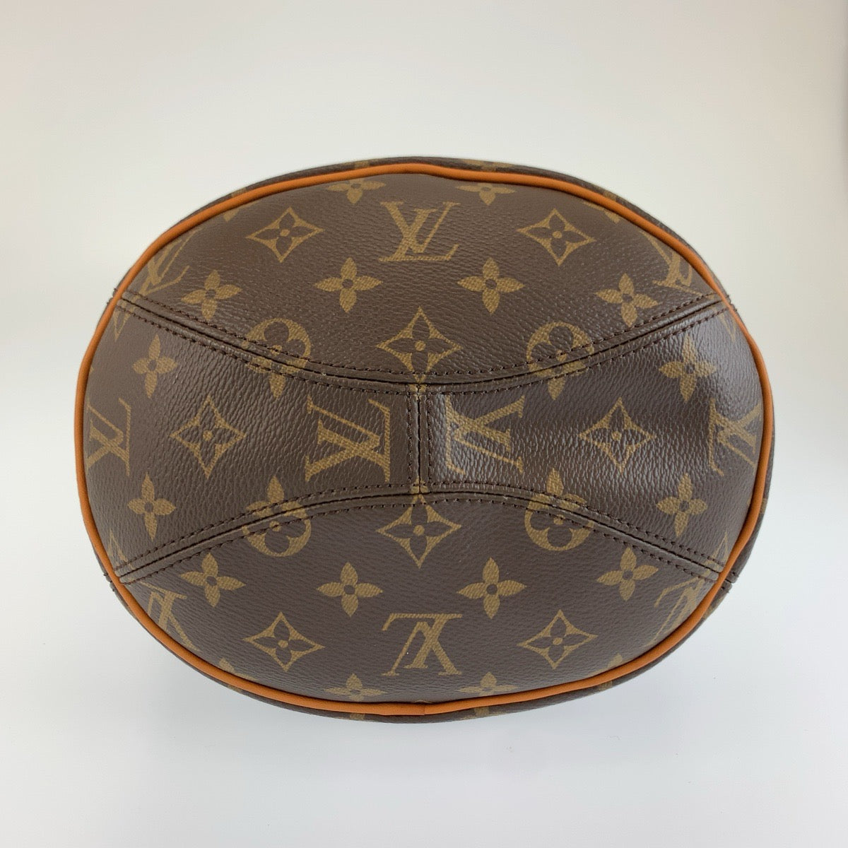 LOUIS VUITTON ルイヴィトン モノグラム パンチングバッグGM ブラウン ゴールド金具 PVC / レザー M40231 トートバッグ ショルダーバッグ レディース AB233
