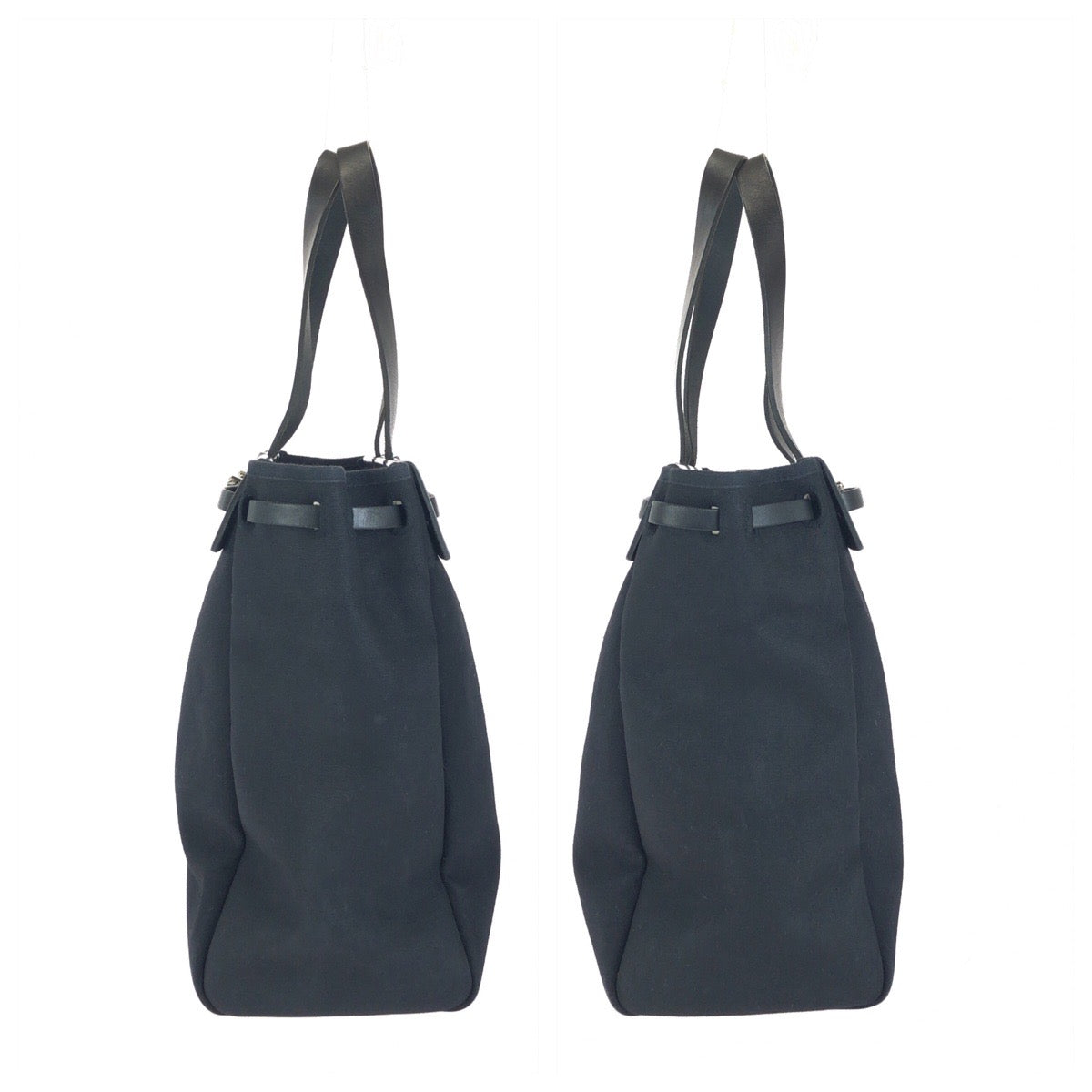 HERMES エルメス エールバッグ カバスGM ブルーインディゴ ネイビー シルバー金具 トワルオフィシエ / ボックスカーフ トートバッグ □F刻印 レディース AB68
