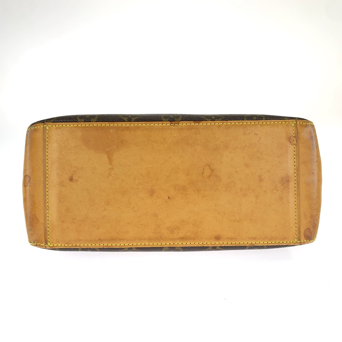 LOUIS VUITTON ルイヴィトン モノグラム カバ・ピアノ ブラウン ゴールド金具 PVC / レザー M51148 トートバッグ ショルダーバッグ レディース B50