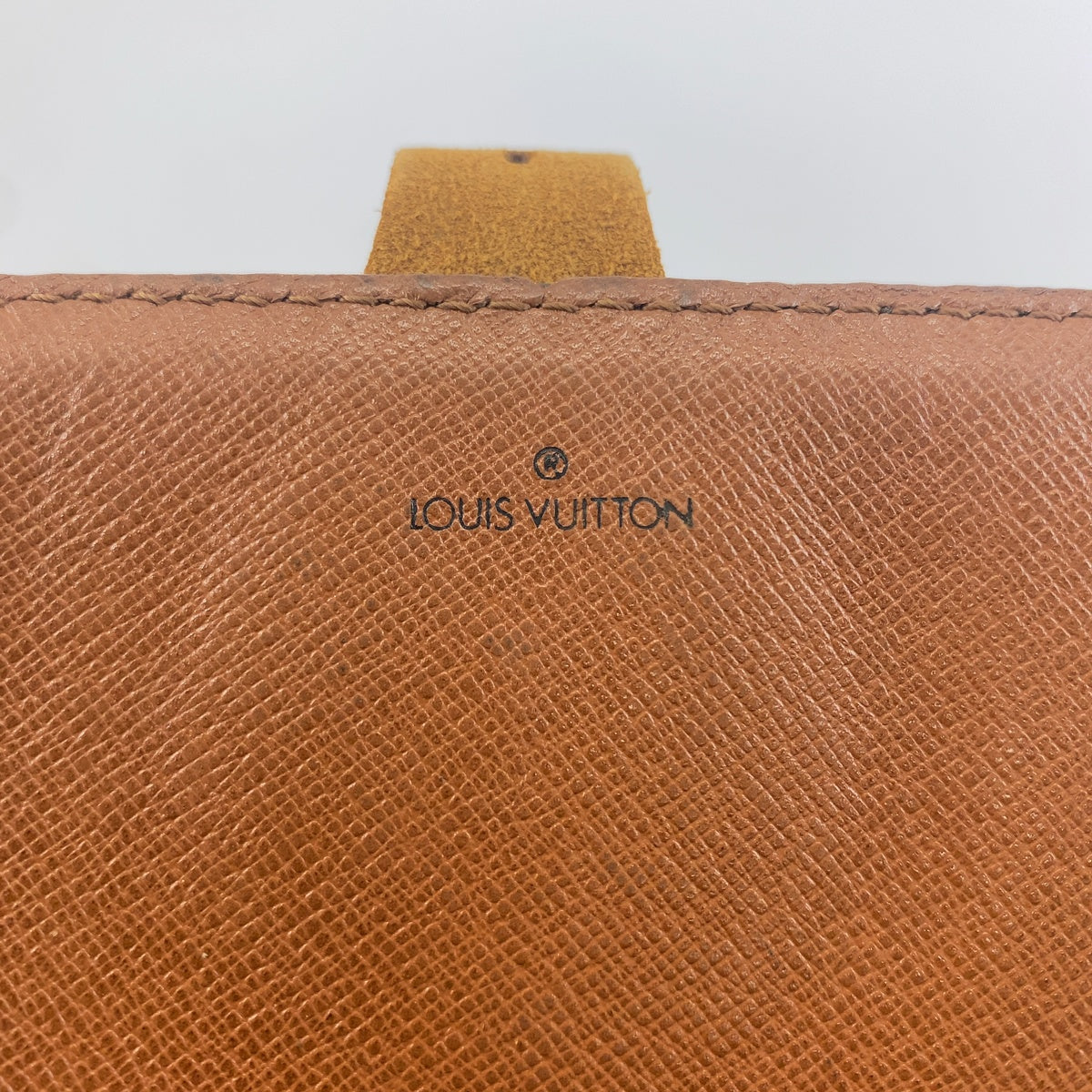 LOUIS VUITTON ルイヴィトン モノグラム カルトシエールGM ブラウン ゴールド金具 PVC / レザー M51252 ショルダーバッグ ポシェット レディース B
