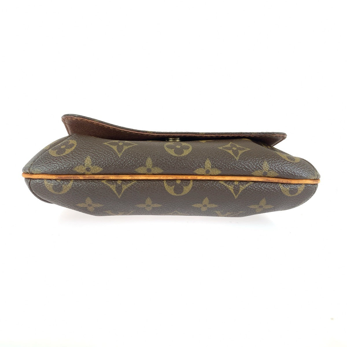 LOUIS VUITTON ルイヴィトン モノグラム ミュゼットサルサ ブラウン ゴールド金具 PVC / レザー M51258 ショルダーバッグ メッセンジャーバッグ レディース B45