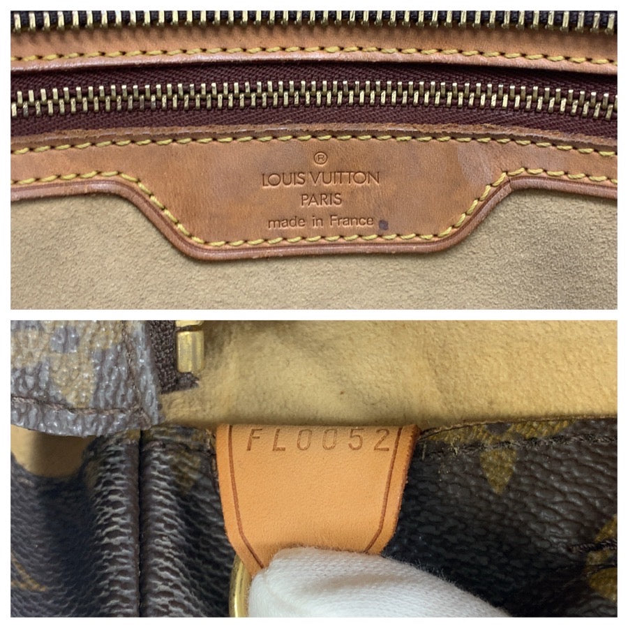 LOUIS VUITTON ルイヴィトン モノグラム ルコ ブラウン ゴールド金具 PVC / レザー M51155 トートバッグ ショルダーバッグ レディース BC43