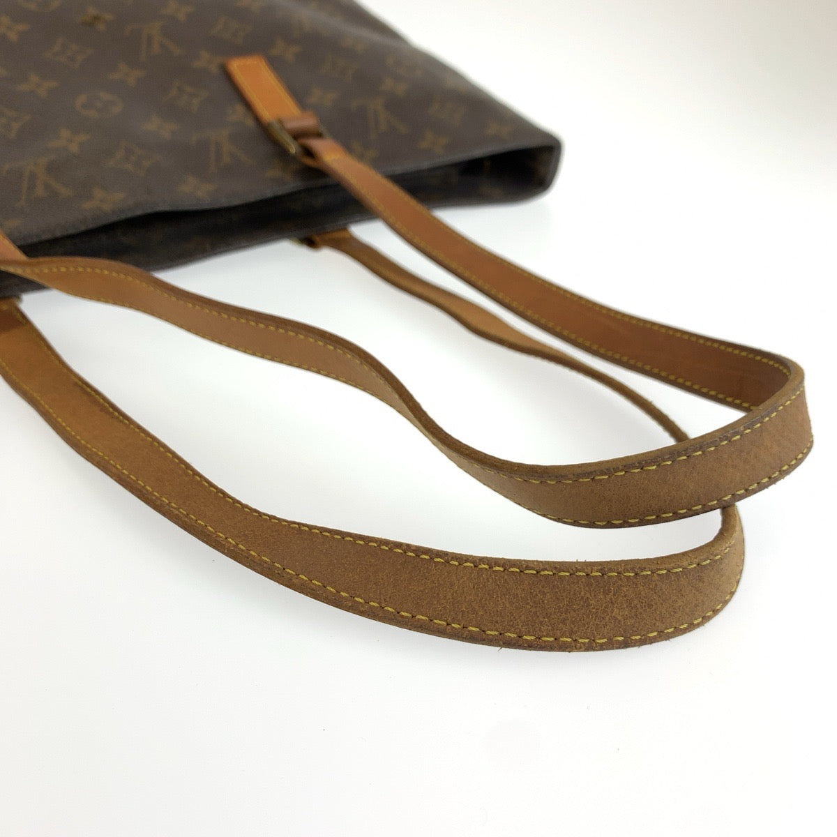 LOUIS VUITTON ルイヴィトン モノグラム ルコ ブラウン ゴールド金具 PVC / レザー M51155 トートバッグ ショルダーバッグ レディース BC43