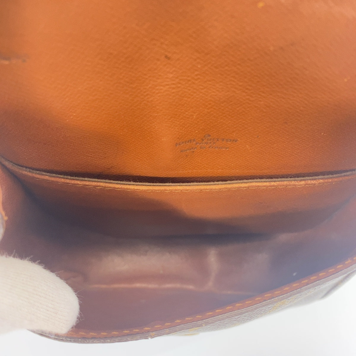 LOUIS VUITTON ルイヴィトン モノグラム サンクルー ブラウン PVC / レザー M51242 ショルダーバッグ ポシェット レディース BC28