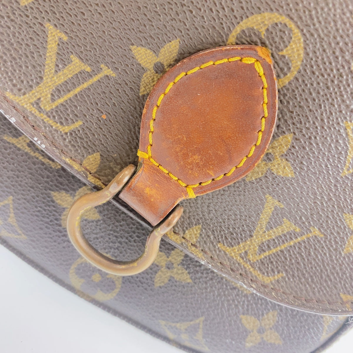 LOUIS VUITTON ルイヴィトン モノグラム サンクルー ブラウン PVC / レザー M51242 ショルダーバッグ ポシェット レディース BC28