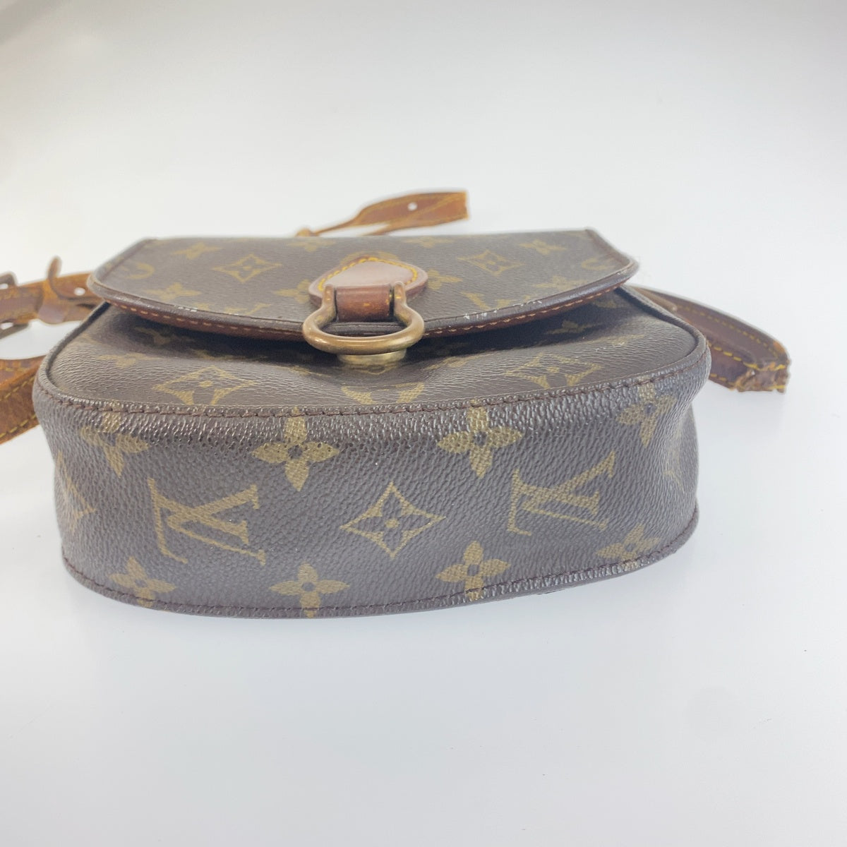LOUIS VUITTON ルイヴィトン モノグラム サンクルー ブラウン PVC / レザー M51242 ショルダーバッグ ポシェット レディース BC28