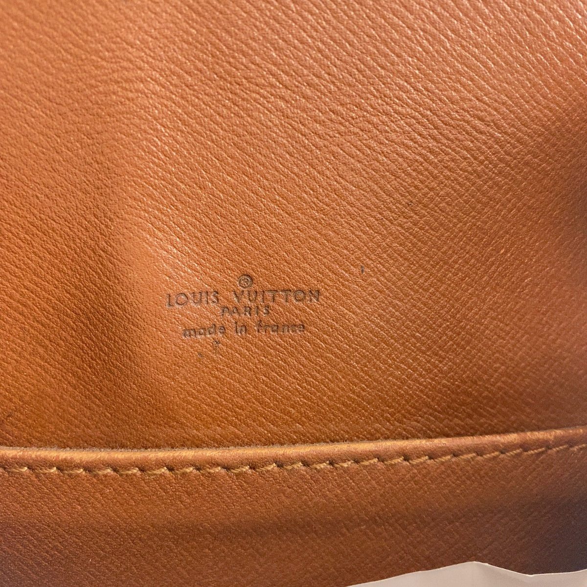 LOUIS VUITTON ルイヴィトン モノグラム サンクルー ブラウン PVC / レザー M51242 ショルダーバッグ ポシェット レディース BC28