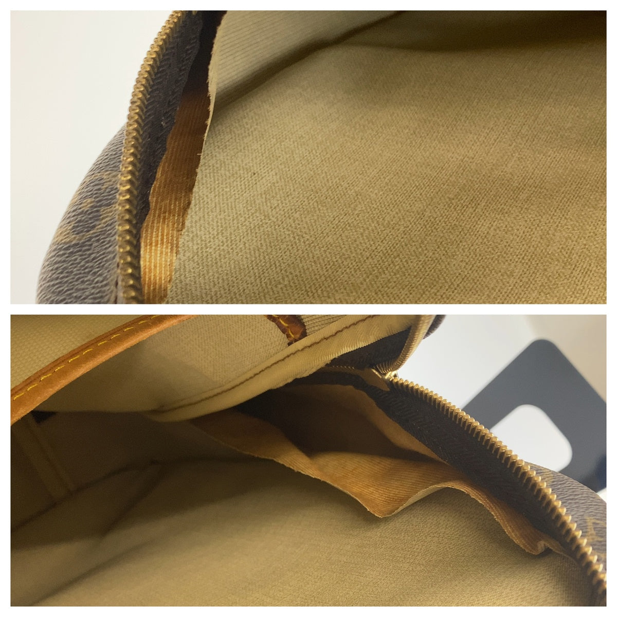 LOUIS VUITTON ルイヴィトン モノグラム アリゼ ドゥ ポッシュ ブラウン PVC / レザー M41392 ボストンバッグ ハンドバッグ メンズ BC30
