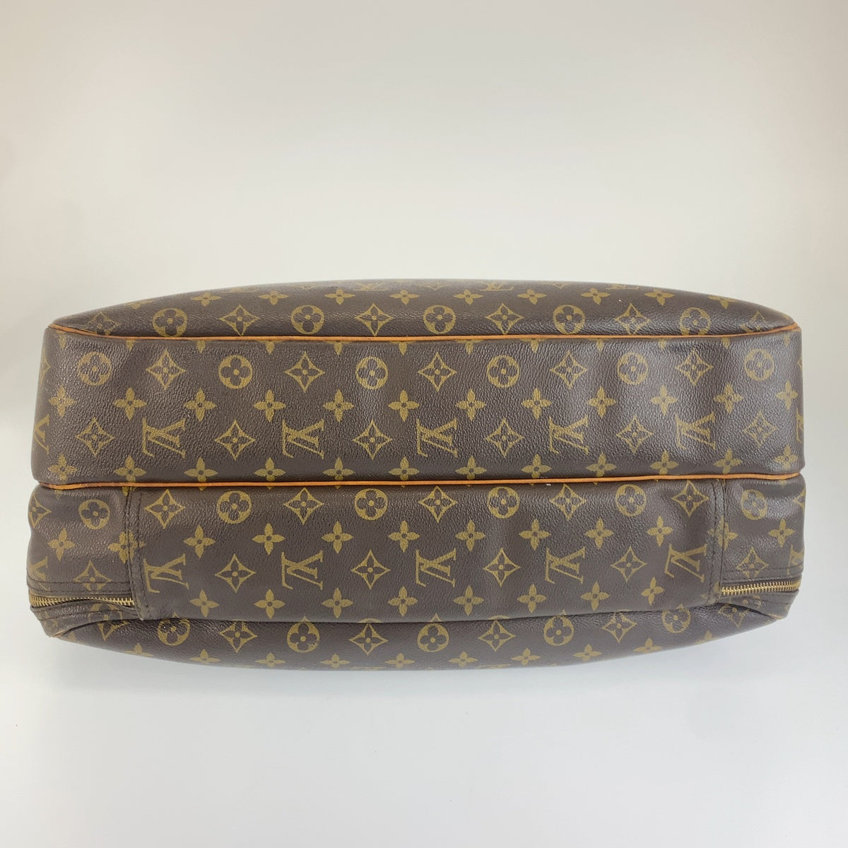LOUIS VUITTON ルイヴィトン モノグラム アリゼ ドゥ ポッシュ ブラウン PVC / レザー M41392 ボストンバッグ ハンドバッグ メンズ BC30