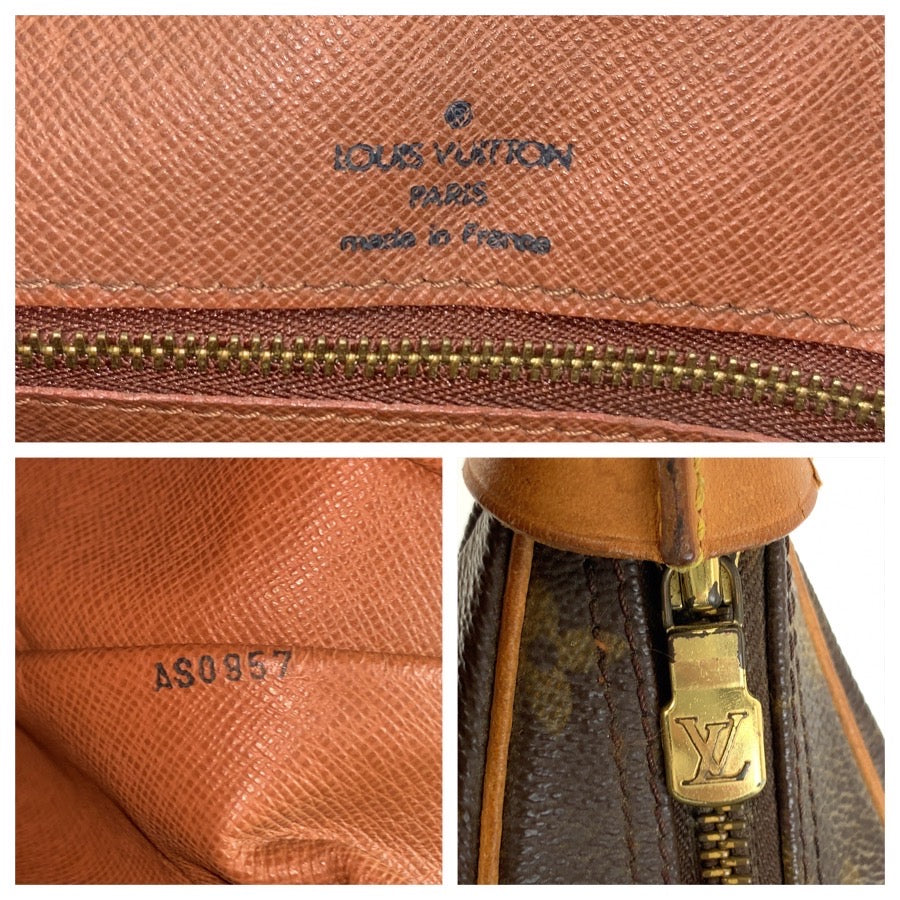 LOUIS VUITTON ルイヴィトン モノグラム ブローニュ ブラウン ゴールド金具 PVC / レザー M51260 ショルダーバッグ レディース B55