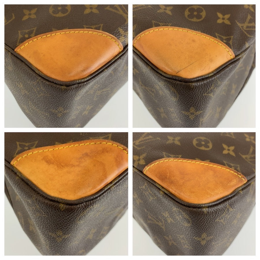 LOUIS VUITTON ルイヴィトン モノグラム ブローニュ ブラウン ゴールド金具 PVC / レザー M51260 ショルダーバッグ レディース B55
