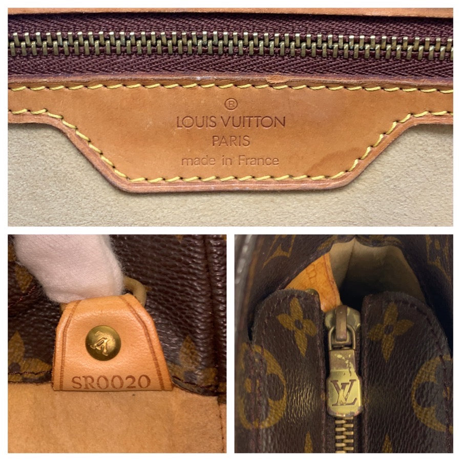 LOUIS VUITTON ルイヴィトン モノグラム ルコ ブラウン ゴールド金具 PVC / レザー M51155 トートバッグ ショルダーバッグ レディース BC30