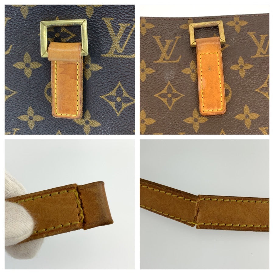 LOUIS VUITTON ルイヴィトン モノグラム ルコ ブラウン ゴールド金具 PVC / レザー M51155 トートバッグ ショルダーバッグ レディース BC30