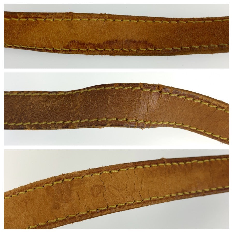 LOUIS VUITTON ルイヴィトン モノグラム ルコ ブラウン ゴールド金具 PVC / レザー M51155 トートバッグ ショルダーバッグ レディース BC30