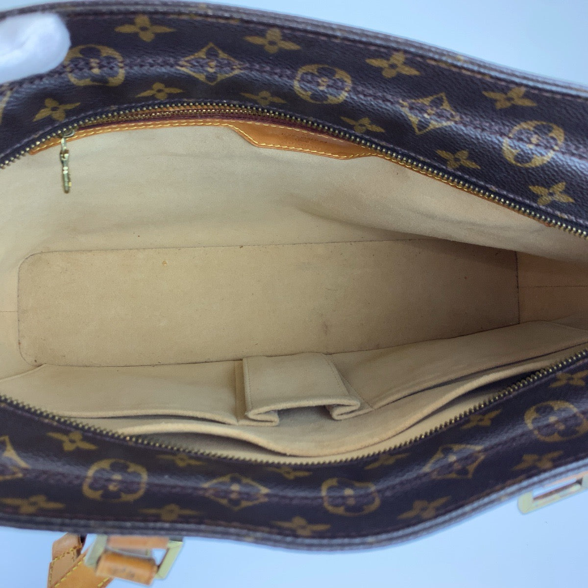 LOUIS VUITTON ルイヴィトン モノグラム ルコ ブラウン ゴールド金具 PVC / レザー M51155 トートバッグ ショルダーバッグ レディース BC30