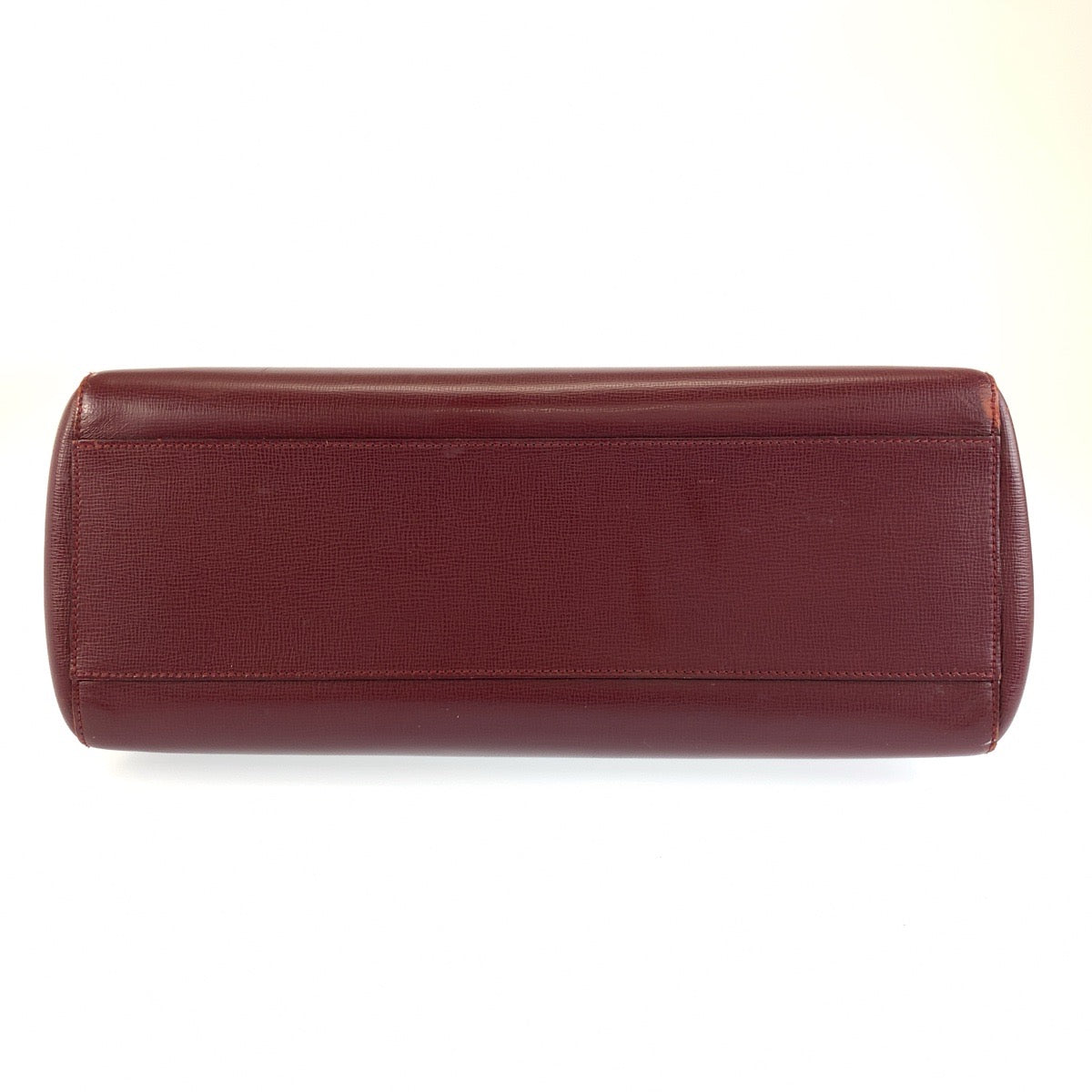 CARTIER カルティエ マストライン ワインレッド ボルドー ゴールド金具 レザー ショルダーバッグ レディース B30