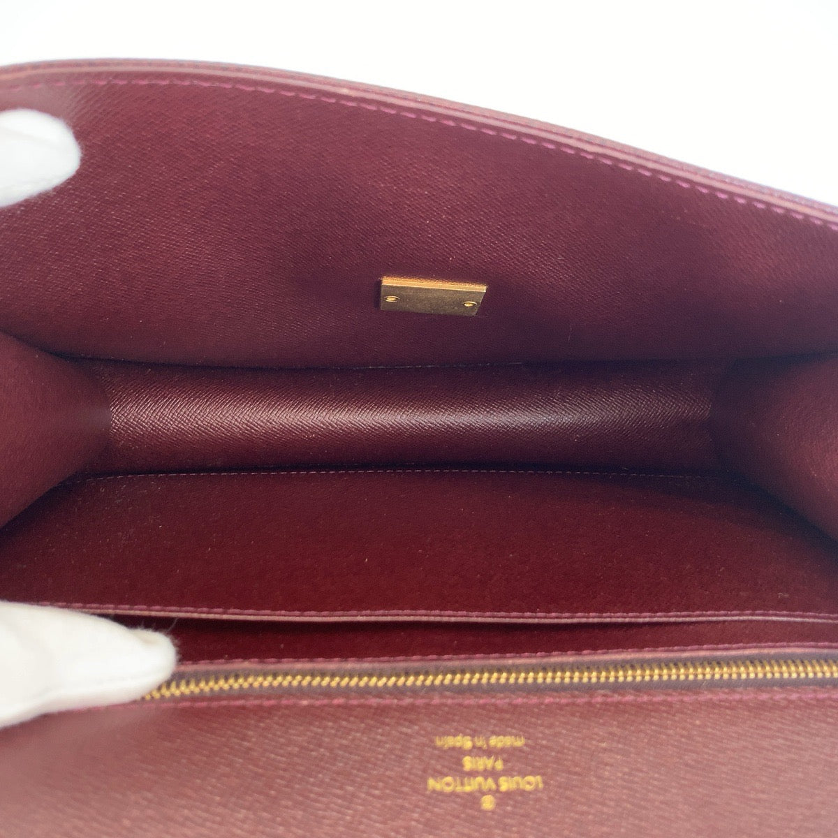 LOUIS VUITTON ルイヴィトン タイガ セレンガ アカジュー ブラウン ゴールド金具 レザー M30786 クラッチバッグ セカンドバッグ メンズ ABP19