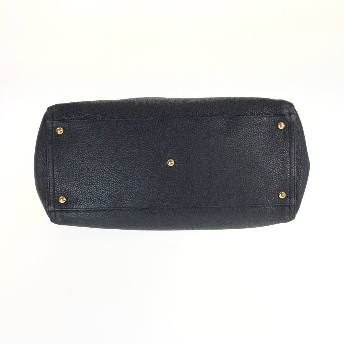 Salvatore Ferragamo サルヴァトーレフェラガモ ネンシア ブラック 黒 ゴールド金具 レザー GU-21F074 トートバッグ ショルダーバッグ レディース ABP23