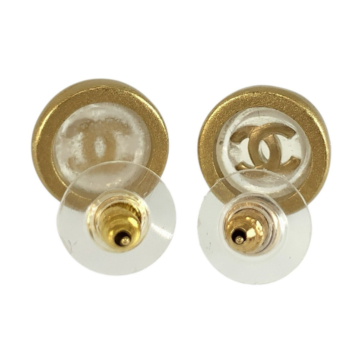 CHANEL シャネル ココマーク ゴールド メッキ ピアス レディース B20